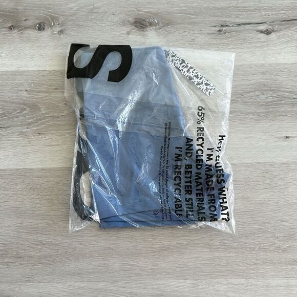 ASOS 4505 Icon Booty Shorts in Cotton Touch Blue 4 NWT IN PACKAGE - Picture 7 of 7